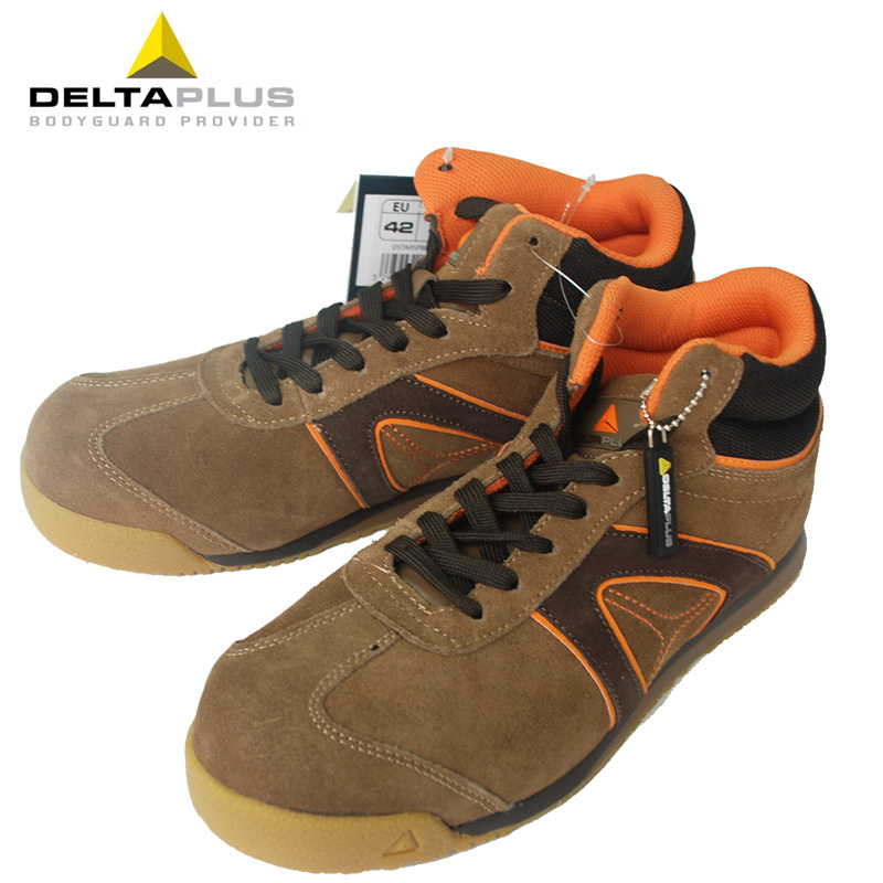 代尔塔 301343 DS系列中帮翻毛皮S1P安全鞋