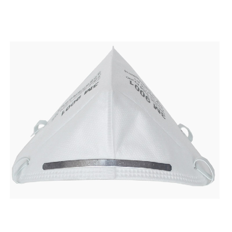 3M 双片包装9001折叠式防护口罩