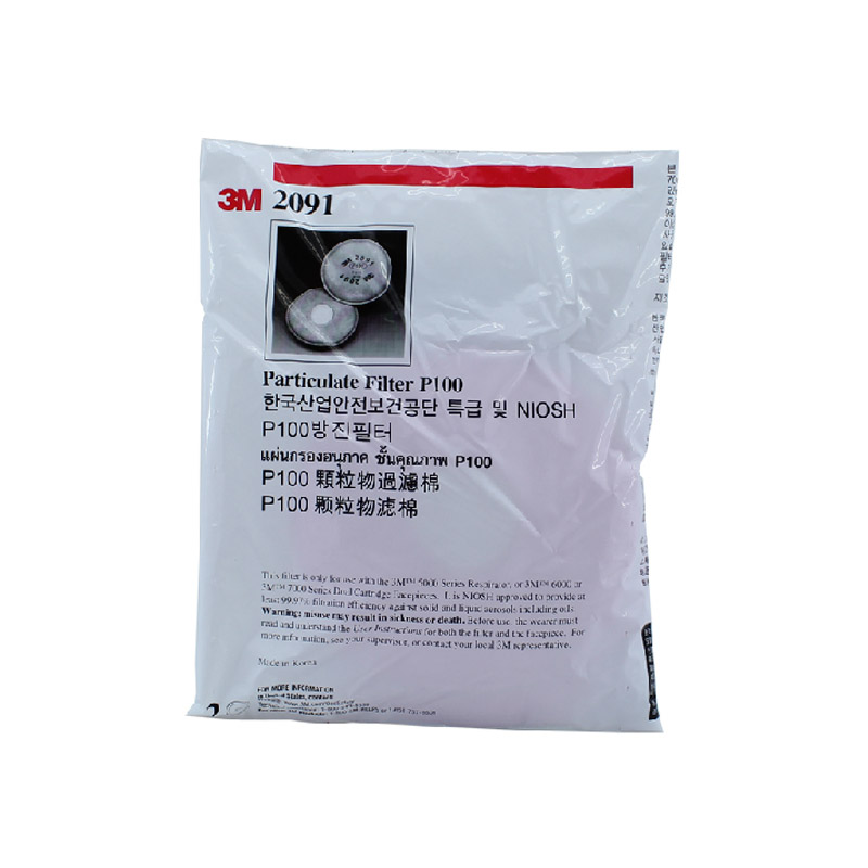 3M 2091CNP100颗粒物滤棉
