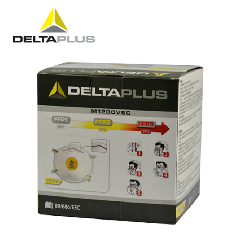 代尔塔 104006无纺布防护口罩（大码）