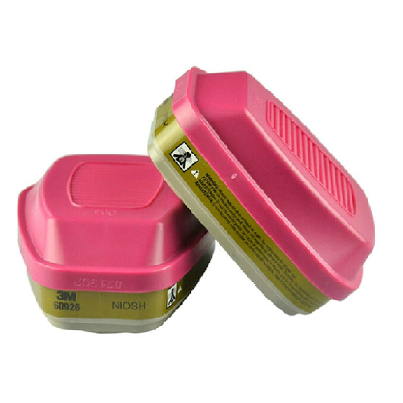 3M 60926多用气体/蒸气滤毒盒及P100颗粒物滤棉