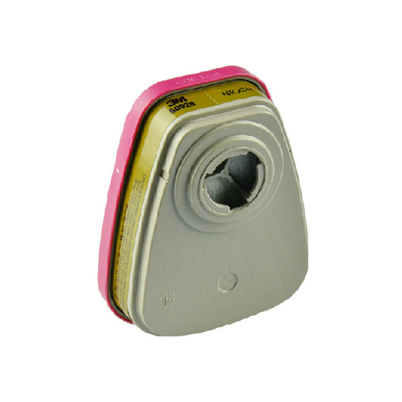 3M 60928 溴甲烷/放射性碘滤盒及P100颗粒物滤棉