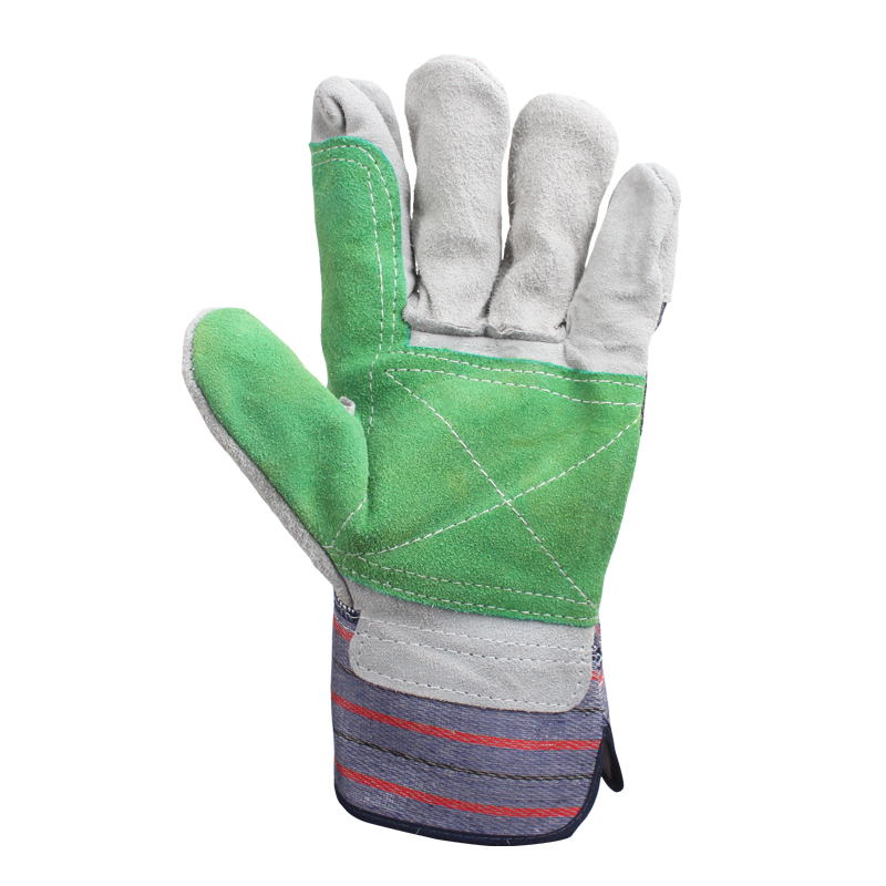 代尔塔 204208双层牛皮手套