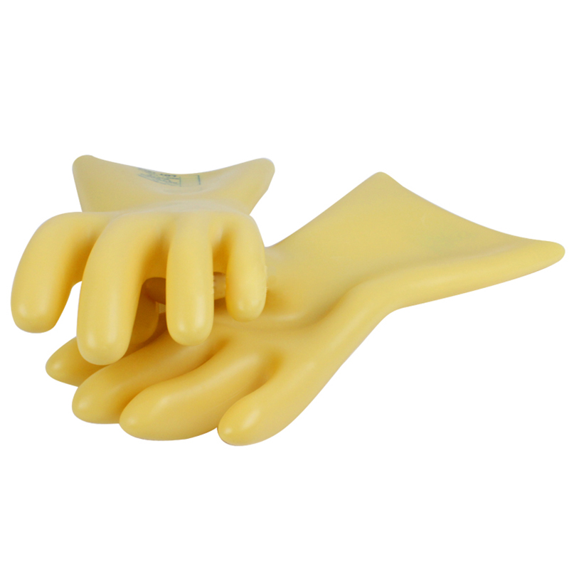 代尔塔 207001天然乳胶绝缘手套