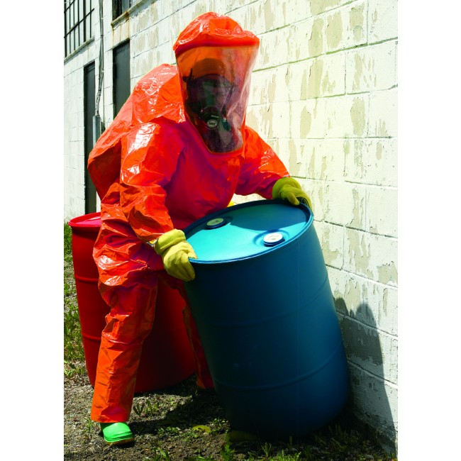 雷克兰INT640W Interceptor宽式面屏前入式全封闭气密型防化服