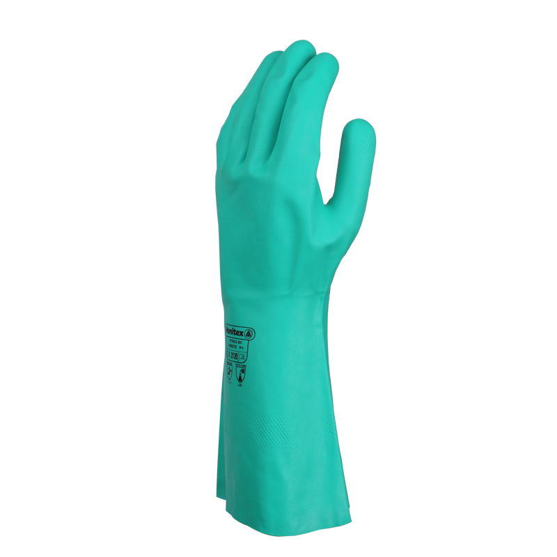 代尔塔 201802中型丁晴防化手套