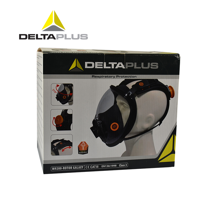 代尔塔 105007 M9000系列硅胶全面罩