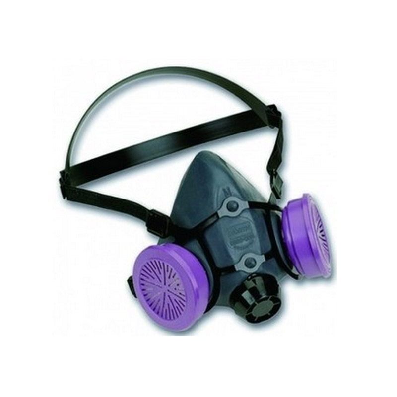 霍尼韦尔 550030M 双滤盒弹性橡胶半面罩