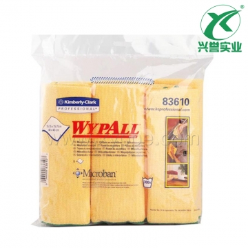 金佰利 WYPALL*抗菌型细纤维布(黄色)