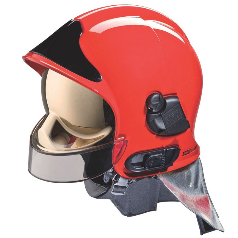 梅思安（MSA）F1SF欧式消防头盔