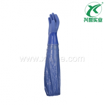 SHOWA 690PVC加长耐油防化手套