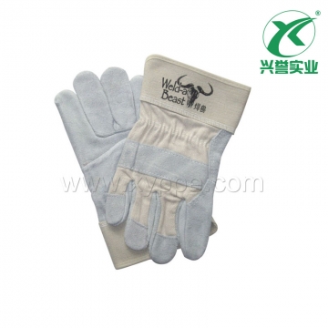 焊兽11200半皮劳保手套