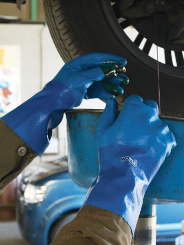 SHOWA透气防水PU全涂层手套281