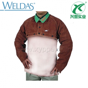 威特仕牛皮耐磨隔热开背式焊服44-7800