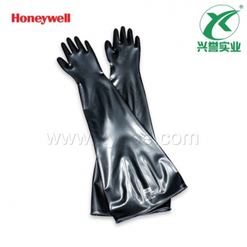 霍尼韦尔氯丁橡胶干箱手套7N1532