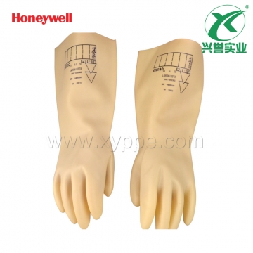 霍尼韦尔500V乳胶电工绝缘手套2091903