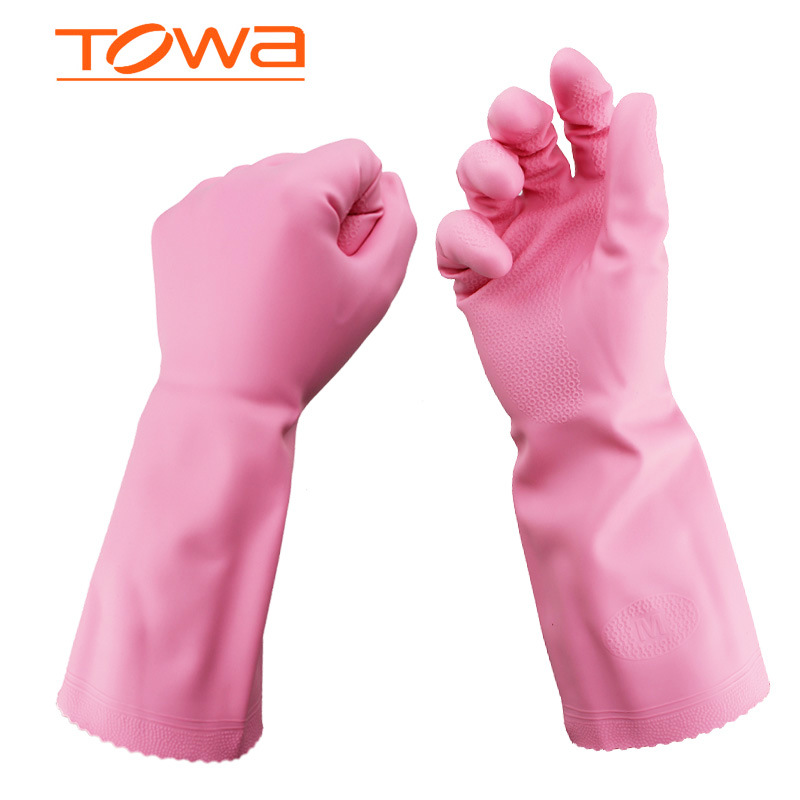 TOWA711加厚PVC柔软家用手套
