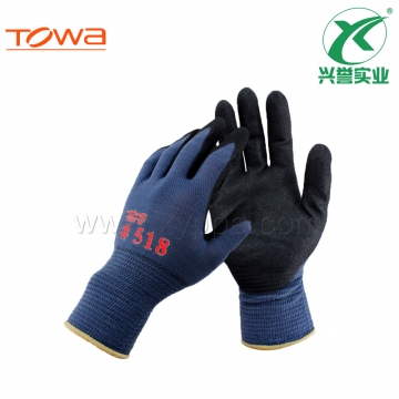 TOWA518丁腈涂层防滑耐油手套
