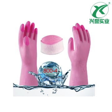 东亚PVC800-4绒布保暖家用手套