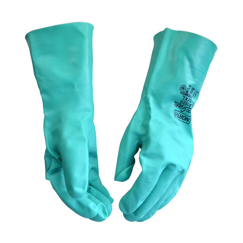 霍尼韦尔LA102G无衬丁腈防化手套