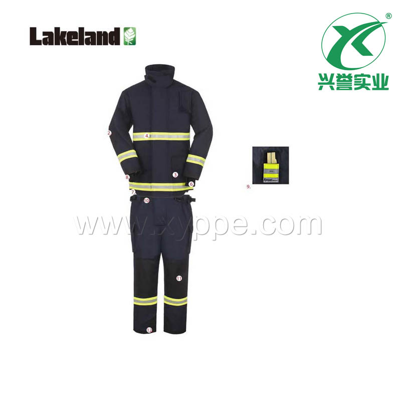 雷克兰LAKE A国标消防战斗服