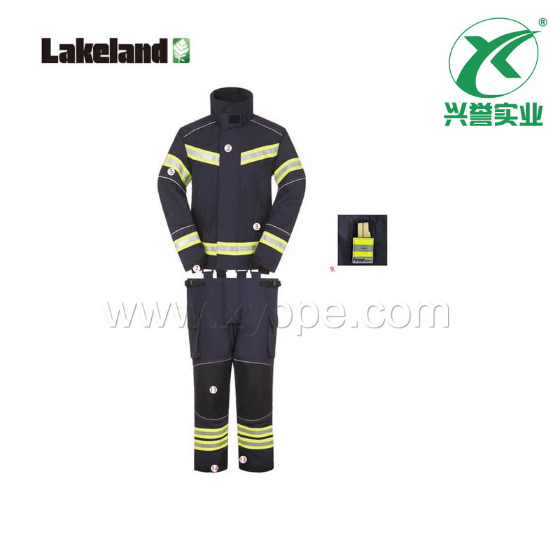 雷克兰LAKE B国标消防战斗服