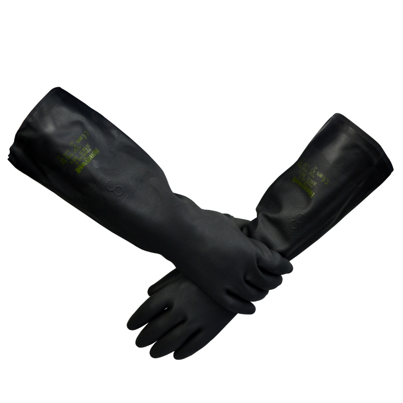 霍尼韦尔氯丁橡胶防化手套2095025