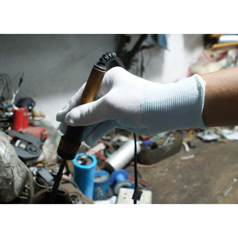 HTR海太尔80-228白色司机点塑手套