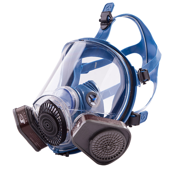 思创 硅胶大视野防毒面具ST-M80-1