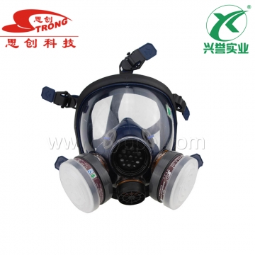 思创 硅胶球面防毒面具ST-S100-3