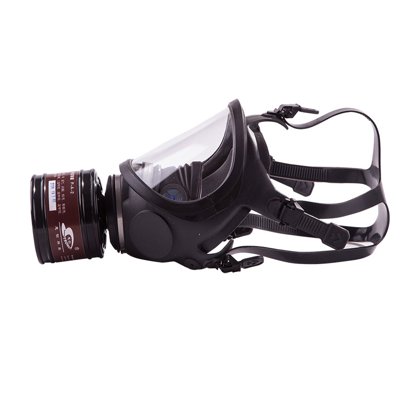 思创 硅胶大眼眶防毒面具ST-M70-2