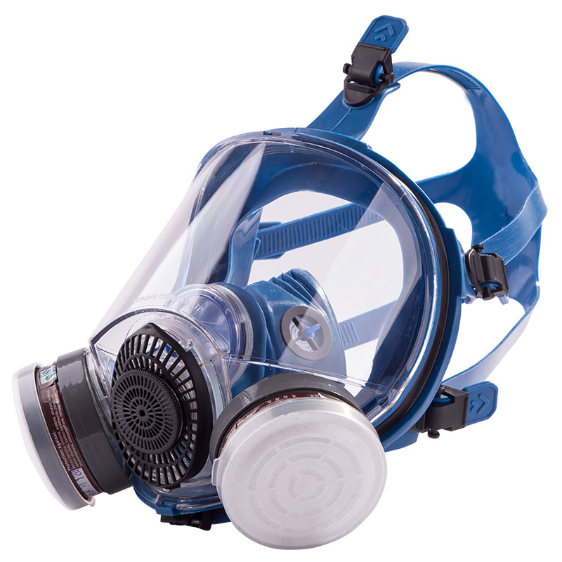 思创 硅胶大视野防毒面具ST-M80-3