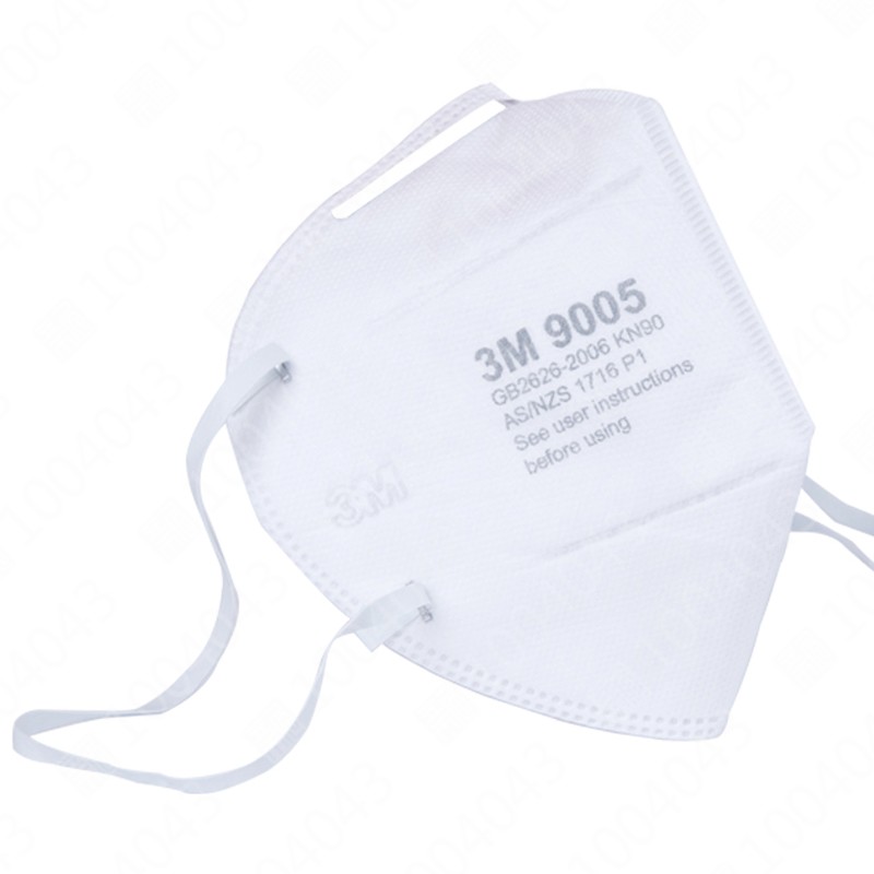 3M 环保包装9005颈带式防护口罩