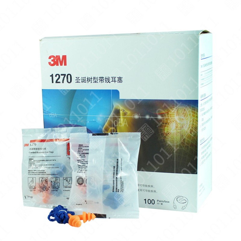 3M 1270圣诞树型带线耳塞