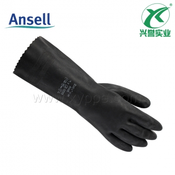 安思尔(Ansell)87-950天然橡胶防化手套