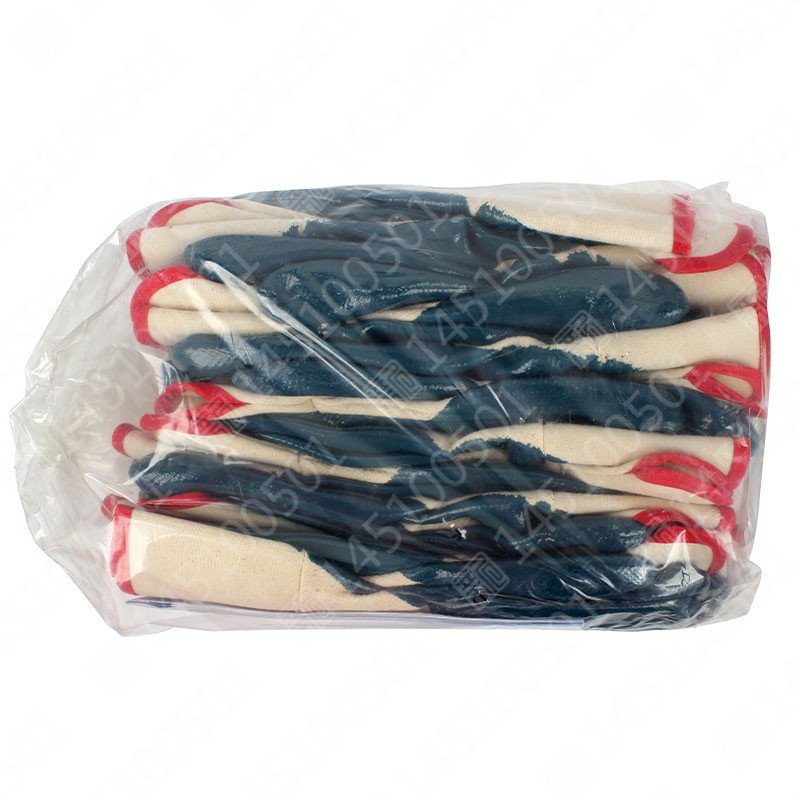 安思尔（Ansell）丁腈涂层防油手套27-607