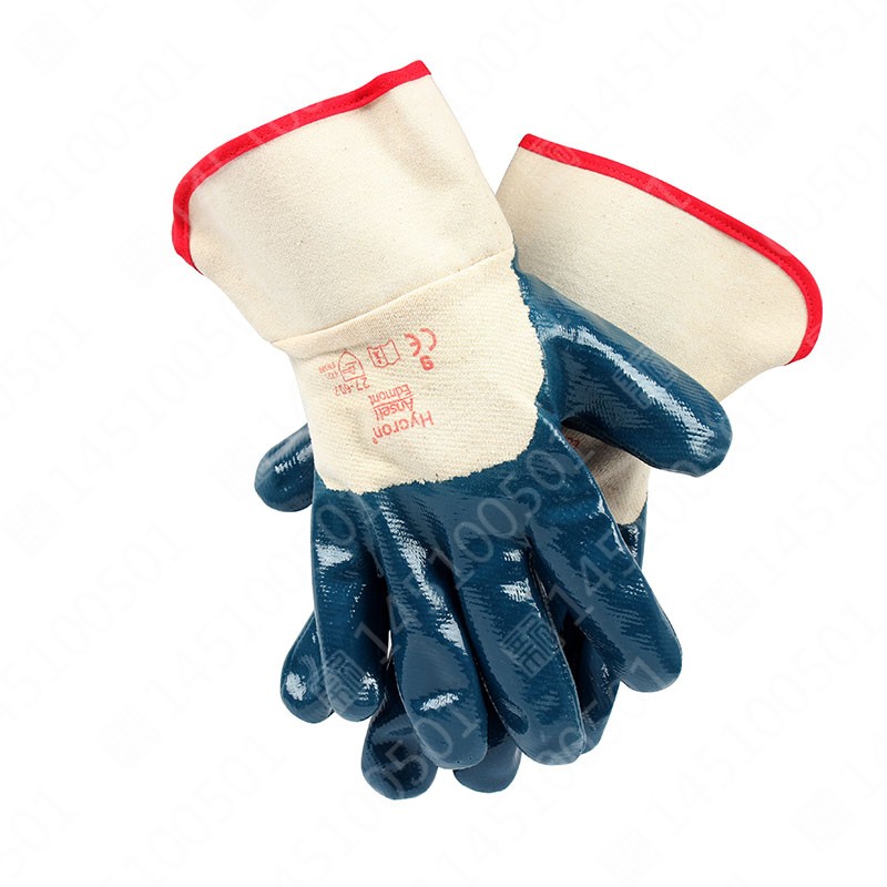 安思尔（Ansell）丁腈涂层防油手套27-607