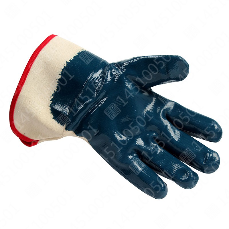 安思尔（Ansell）丁腈涂层防油手套27-607