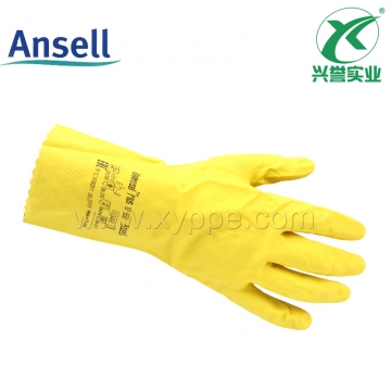安思尔（Ansell）87-650天然橡胶防化手套