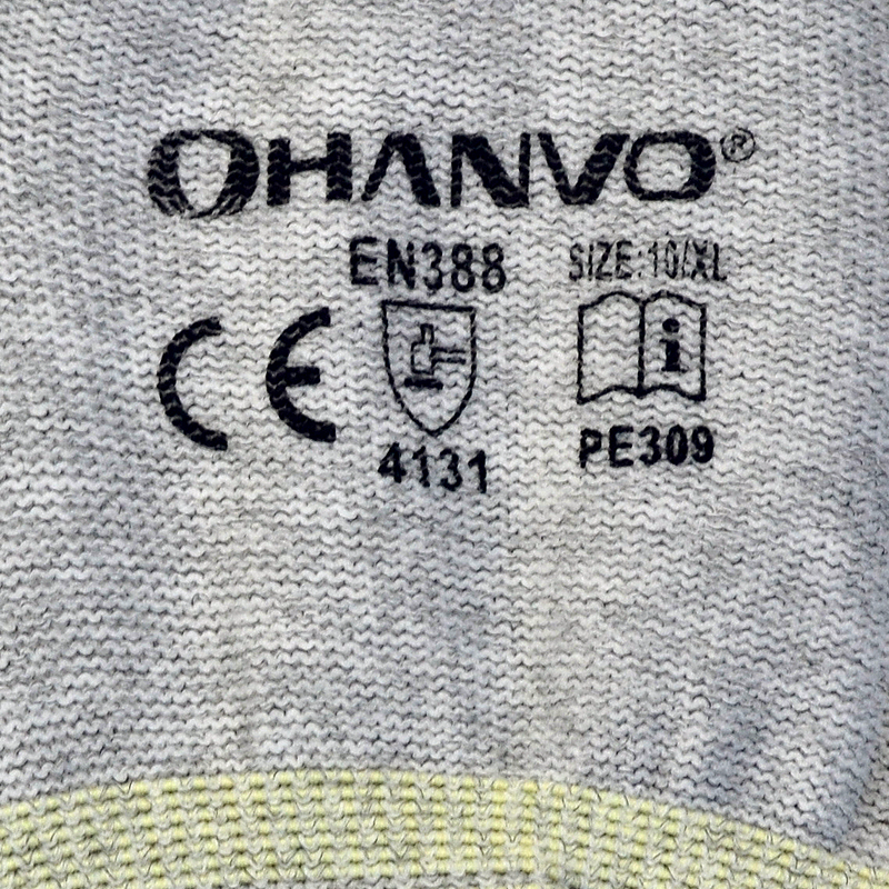 恒辉PE309 PU掌浸防静电手套