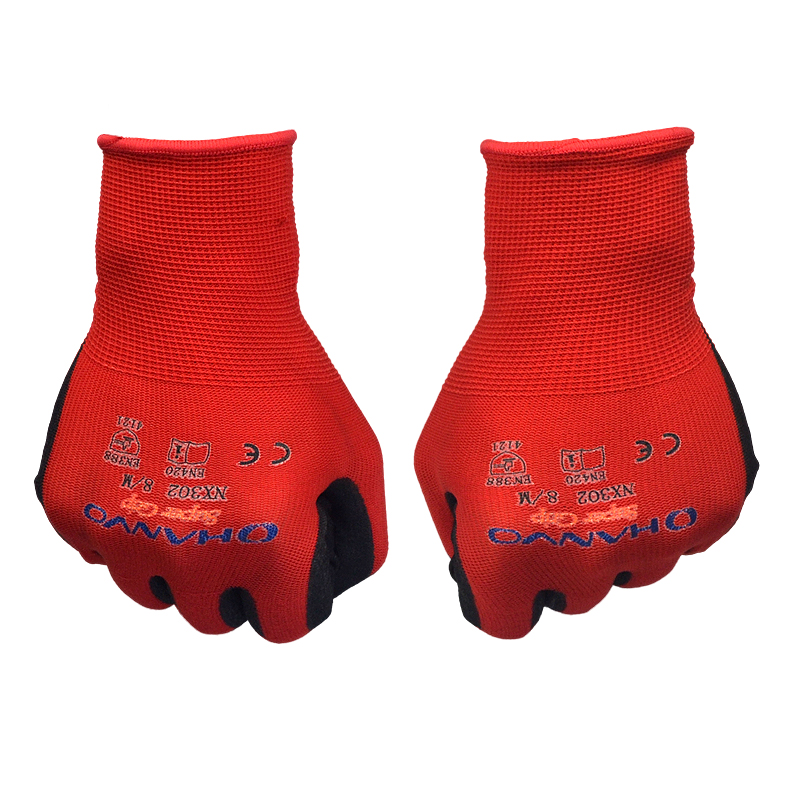 恒辉NX302丁腈磨砂通用手套