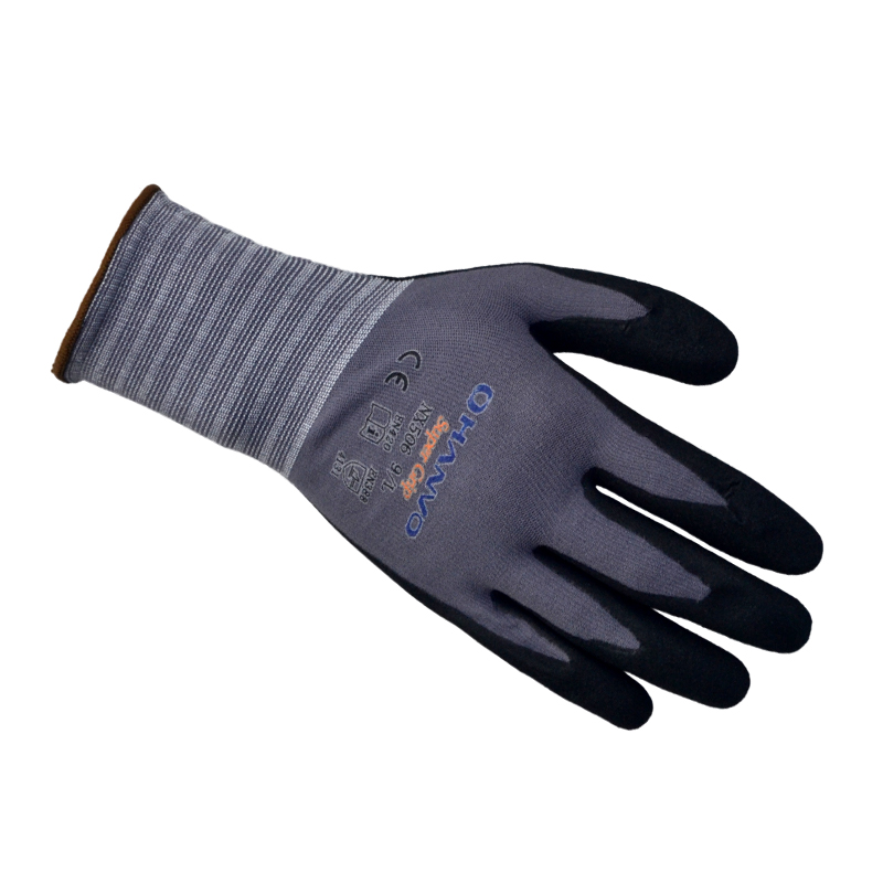 恒辉NX506 掌浸丁腈磨砂手套