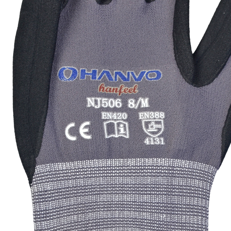 恒辉NJ506发泡涂层丁腈手套