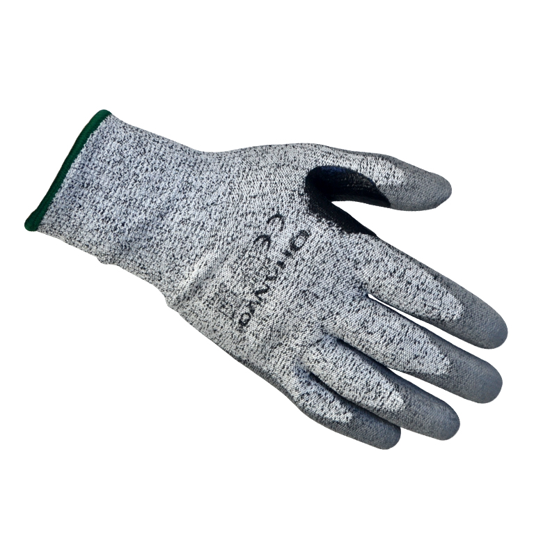 恒辉 QPE330 PU涂层3级防割手套