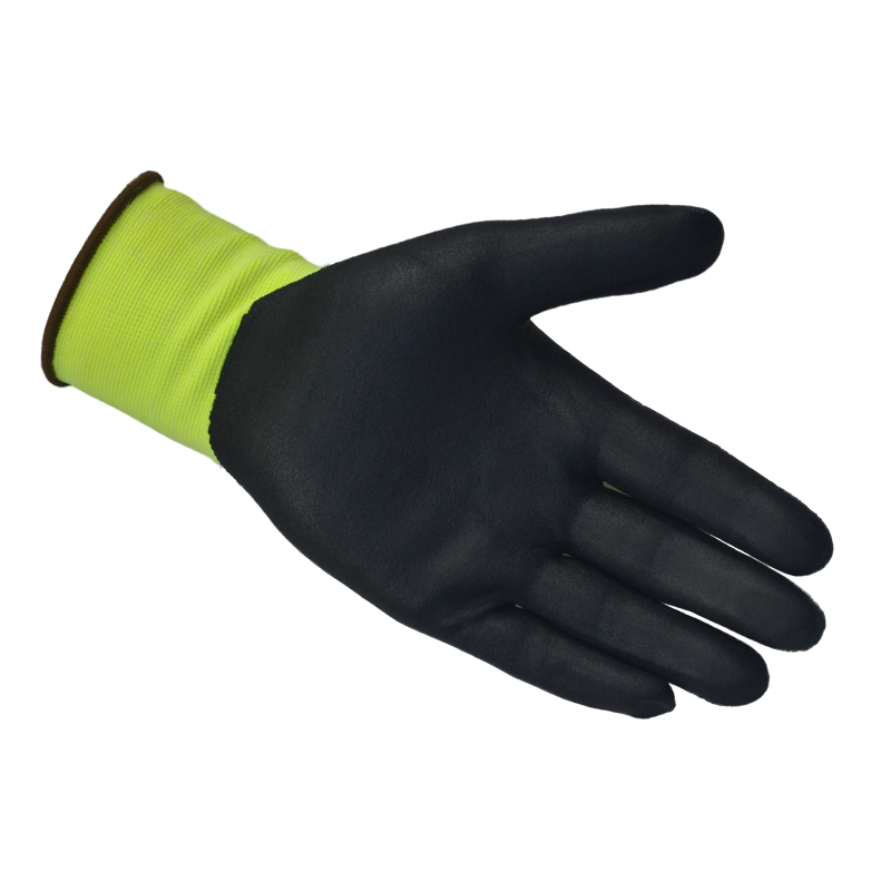 恒辉NJE872丁腈发泡3级防割手套