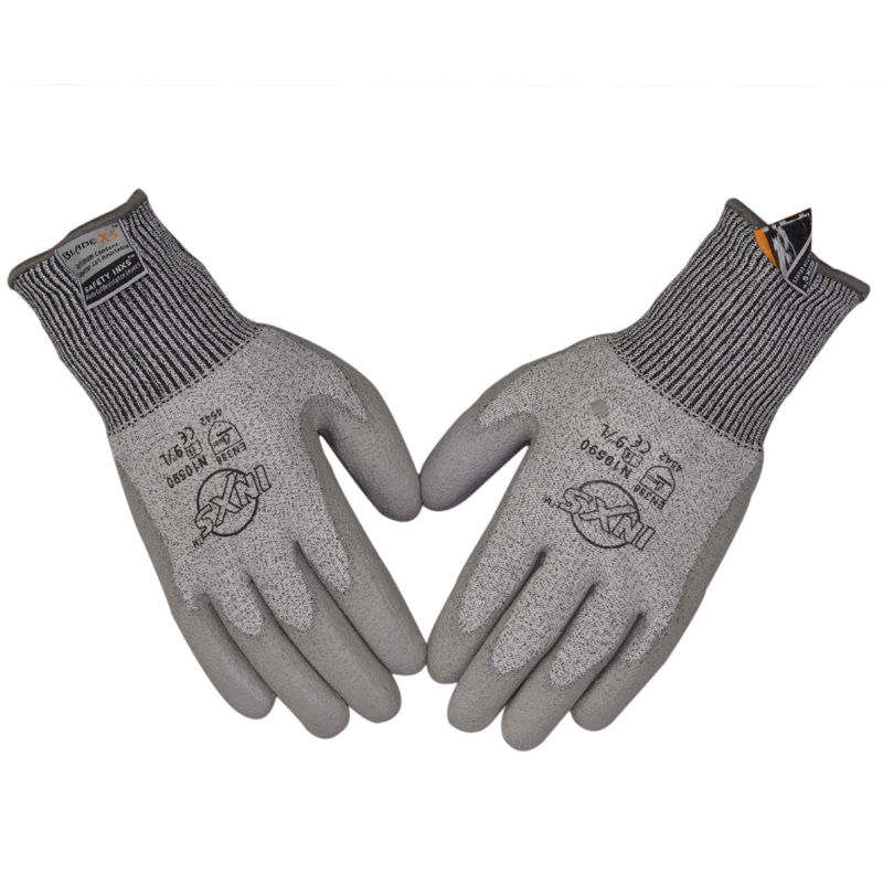 赛立特PU涂层5级防切割手套N10590