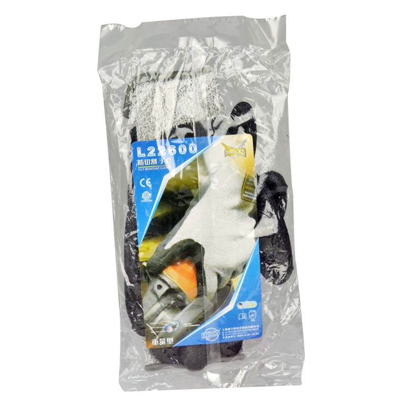 赛立特L22600乳胶涂层防割手套