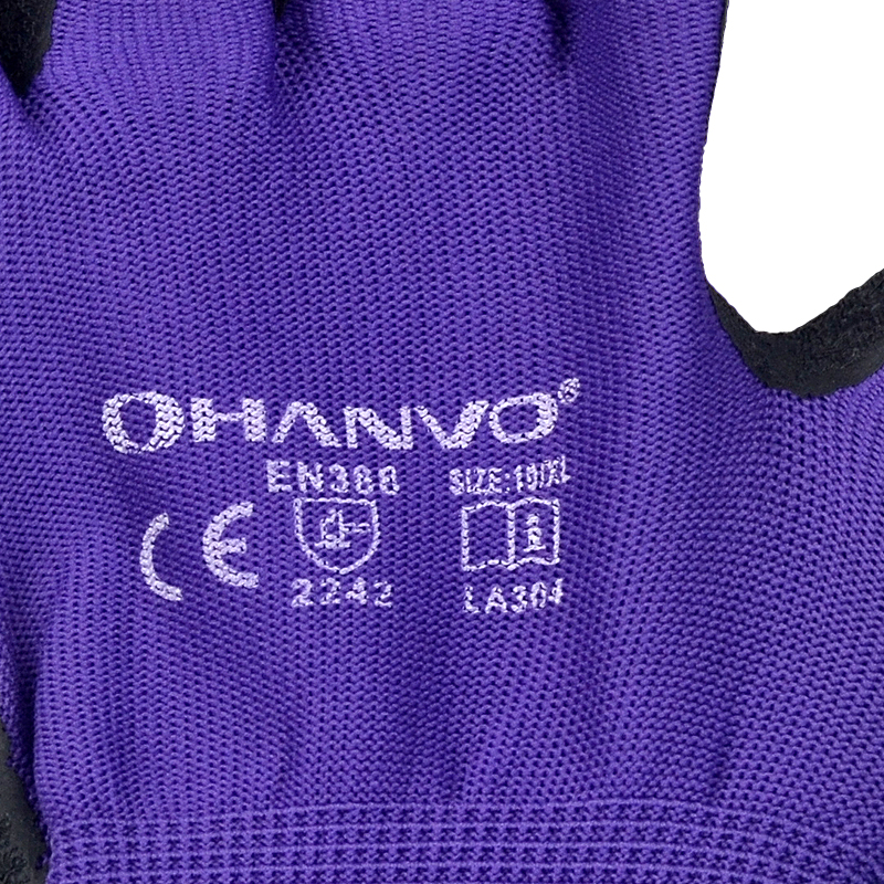 恒辉LA304 乳胶涂层通用手套