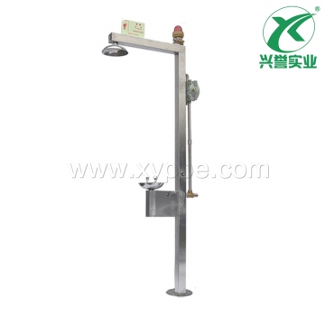 电伴热复合式洗眼器(304+不锈钢外壳)0206-1064