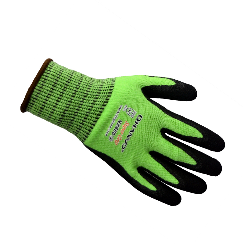 恒辉NX680丁腈磨砂防寒手套